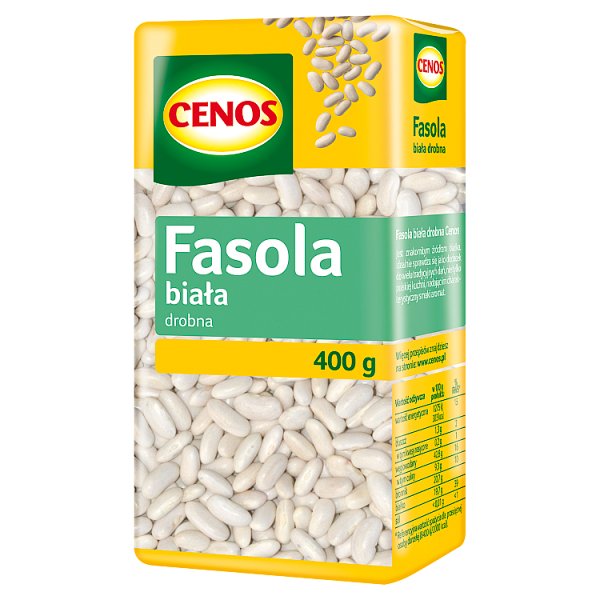 Cenos Fasola biała drobna 400 g