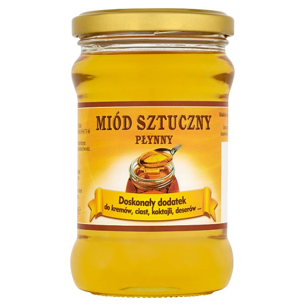 Huzar Miód sztuczny płynny 370 g