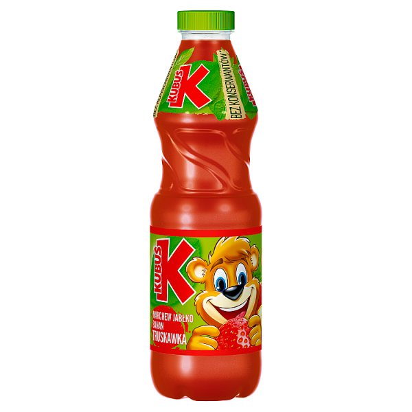 Kubuś Sok marchew jabłko banan truskawka 900 ml