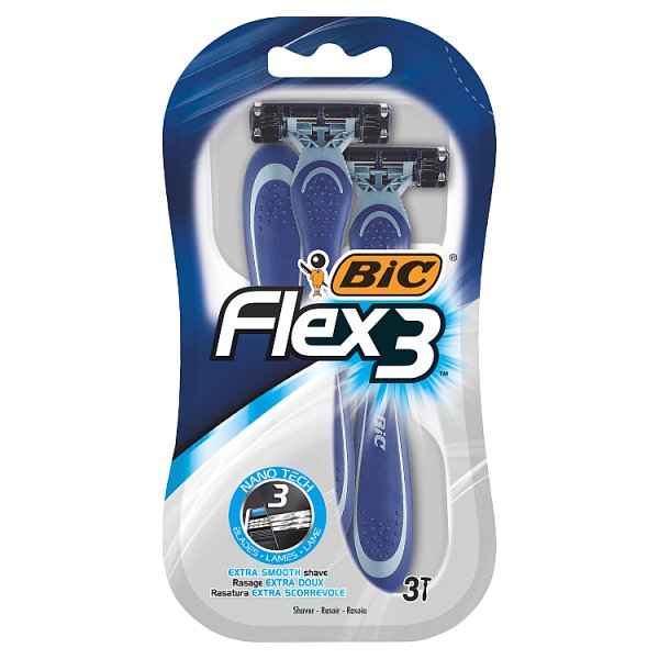 BiC Flex 3 Maszynki do golenia 3 sztuki