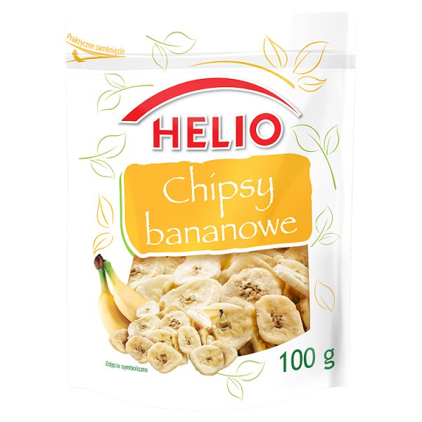 Helio Chipsy bananowe 100 g