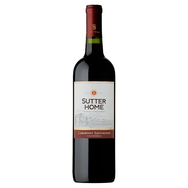 Sutter Home Cabernet Sauvignon Wino czerwone wytrawne kalifornijskie 750 ml