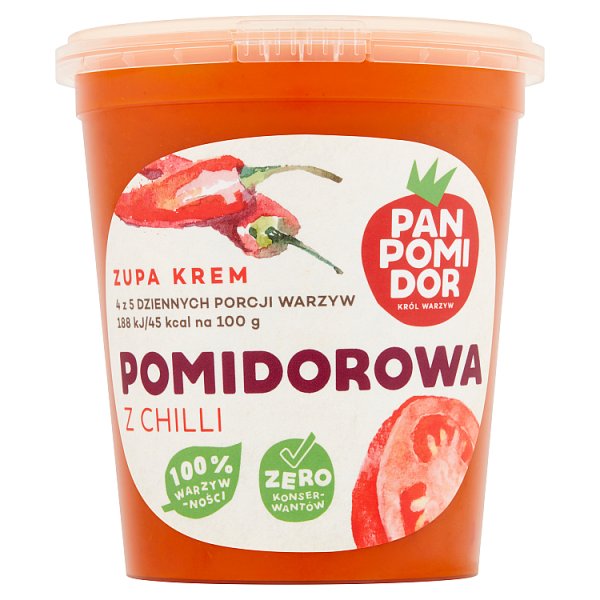 Pan Pomidor Zupa krem pomidorowa z chilli 400 g