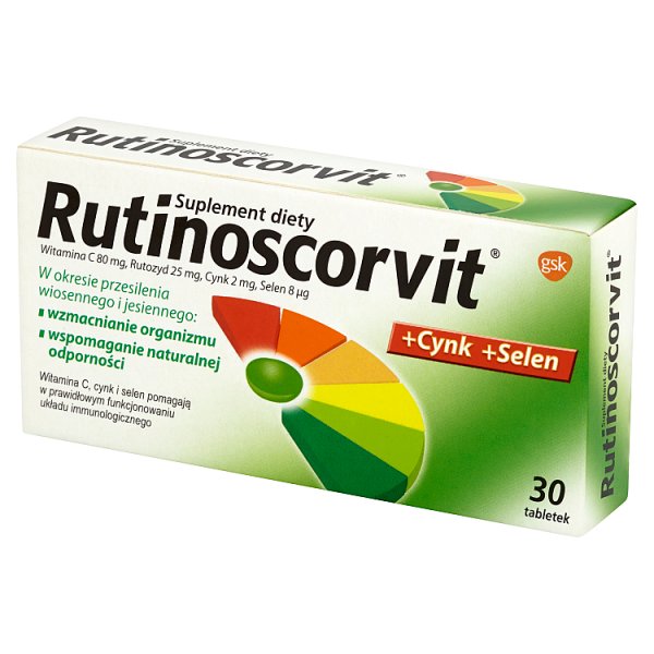 Rutinoscorvit Suplement diety 6 g (30 tabletek)
