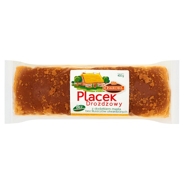 Oskroba Placek drożdżowy 400 g