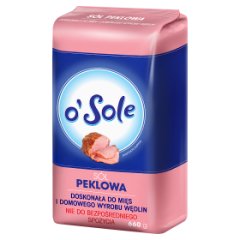 o'Sole Sól peklowa 660 g