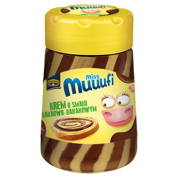 Krüger Miss Muuufi Krem o smaku kakaowo-bananowym 400 g