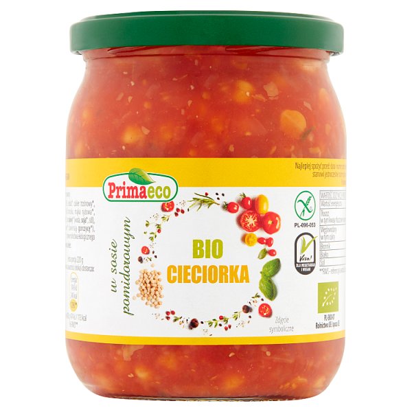 Primaeco Bio cieciorka w sosie pomidorowym 440 g