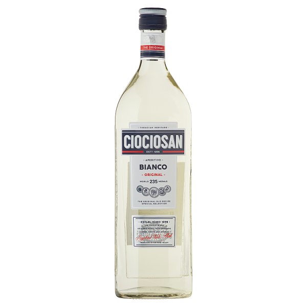 Ciociosan Bianco Aromatyzowany napój na bazie wina 1000 ml