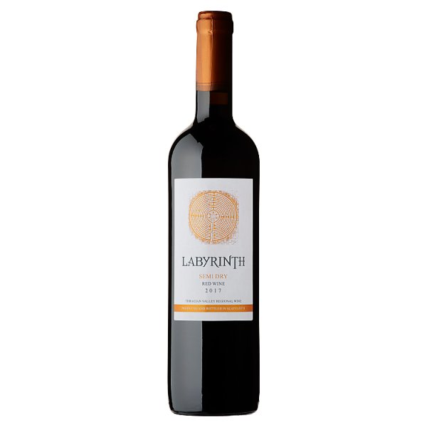 Labyrinth Wino czerwone półwytrawne bułgarskie 0,75 l