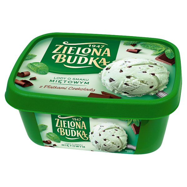 Zielona Budka Lody o smaku miętowym 1000 ml