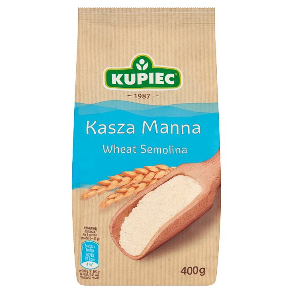 Kupiec Kasza manna 400 g