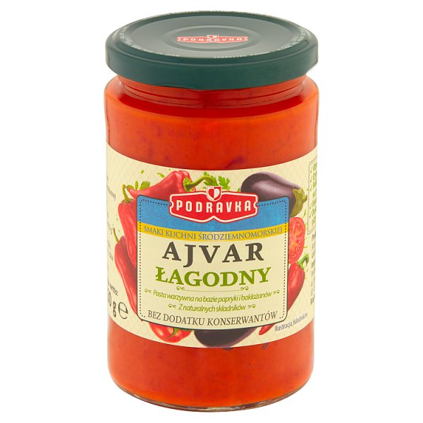 Podravka Ajvar łagodny 350 g