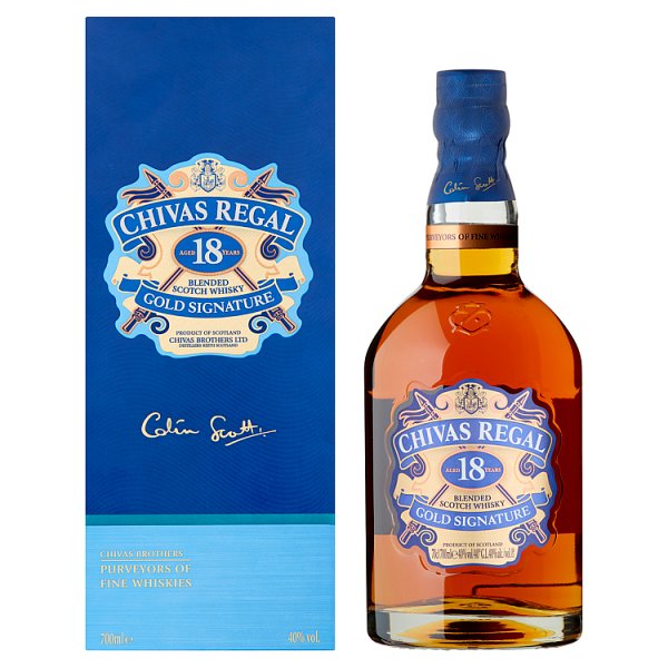 Chivas Regal Aged 18 Years Blended Scotch Whisky 700 ml
