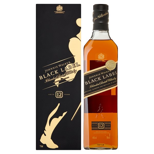 Johnnie Walker Black Label Blended Scotch Whisky 700 ml