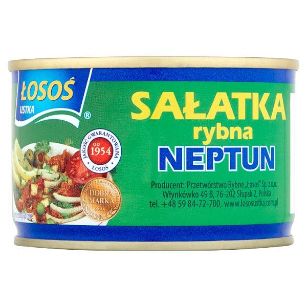 Łosoś Ustka Sałatka rybna Neptun 170 g