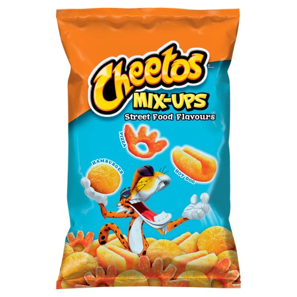 Cheetos Mix-Ups Street Food Flavours Mieszanka chrupek kukurydzianych 70 g