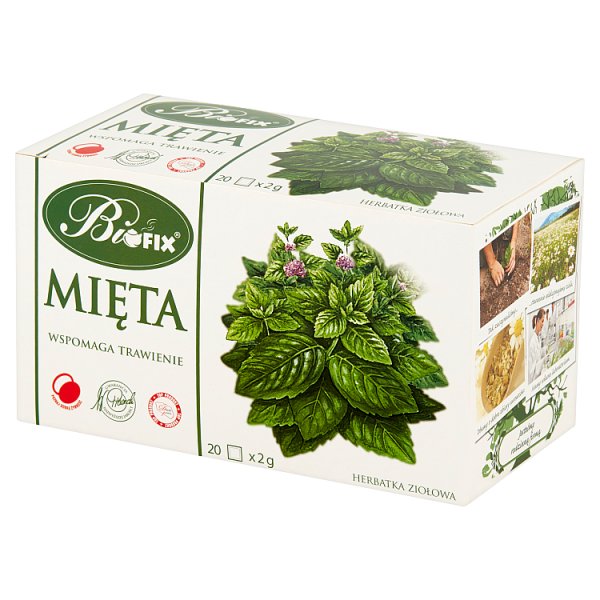 Bifix Herbatka ziołowa mięta 40 g (20 x 2 g)