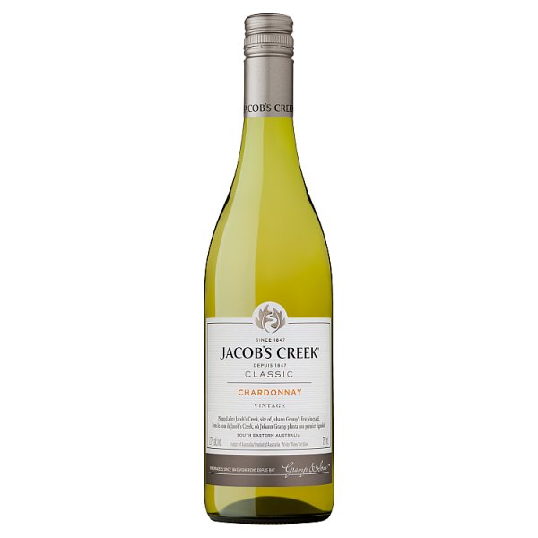 Jacob&#039;s Creek Chardonnay Wino białe wytrawne 750 ml