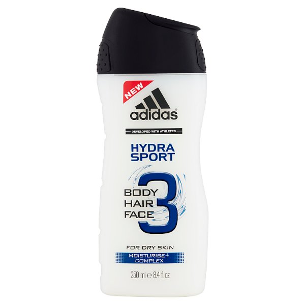 Adidas Hydra Sport Żel pod prysznic dla mężczyzn 250 ml