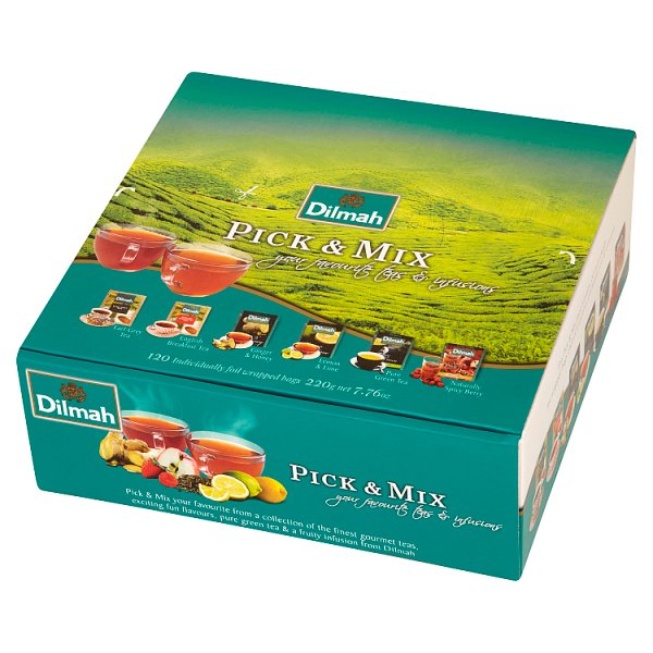 Dilmah Pick &amp; Mix Zestaw herbat 220 g (120 torebek)