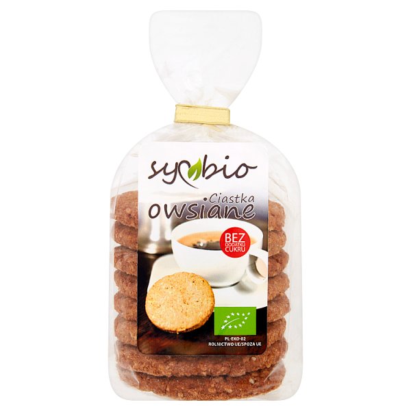 Symbio Ciastka owsiane 190 g