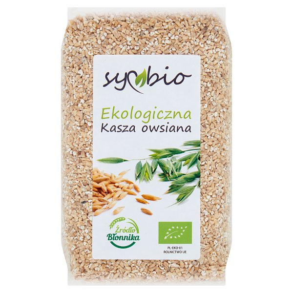 Symbio Kasza owsiana ekologiczna 500 g