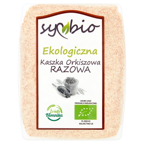 Symbio Kaszka orkiszowa razowa ekologiczna 400 g