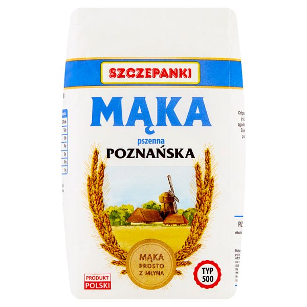 Szczepanki Mąka pszenna poznańska typ 500 1 kg