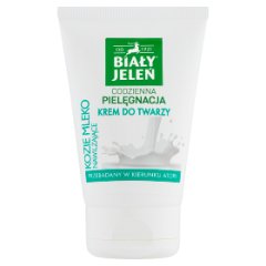 Biały Jeleń Krem do twarzy kozie mleko nawilżające 100 ml