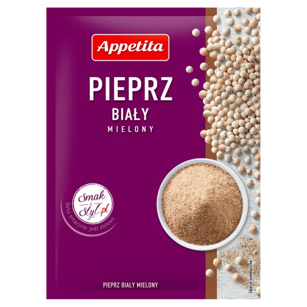 Appetita Pieprz biały mielony 10 g