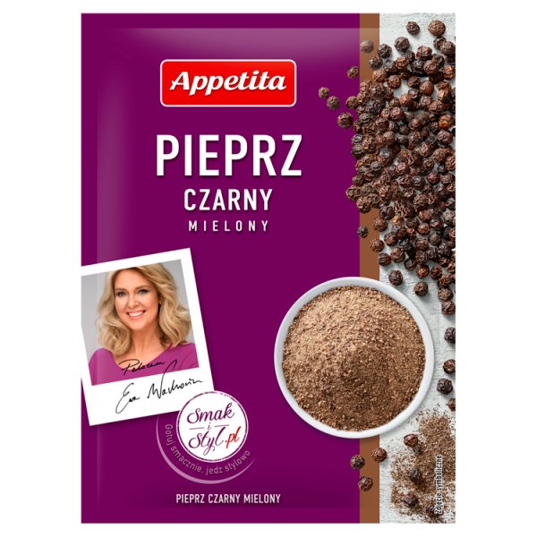 Appetita Pieprz czarny mielony 18 g