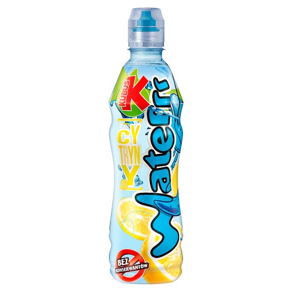 Kubuś Waterrr Napój o smaku cytryny 500 ml