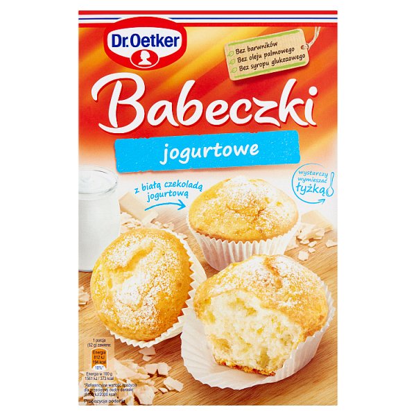 Dr. Oetker Babeczki jogurtowe 335 g