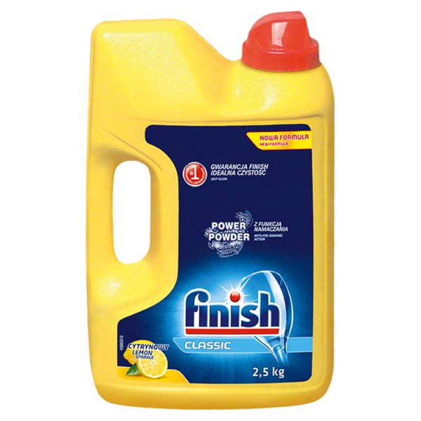 Finish Classic Lemon Proszek do mycia naczyń w zmywarkach 2,5 kg