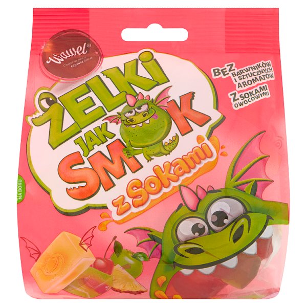 Wawel Żelki jak smok z sokami 100 g