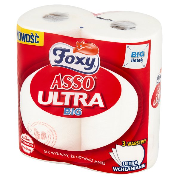 Foxy Asso Ultra Big Ręcznik kuchenny 2 rolki
