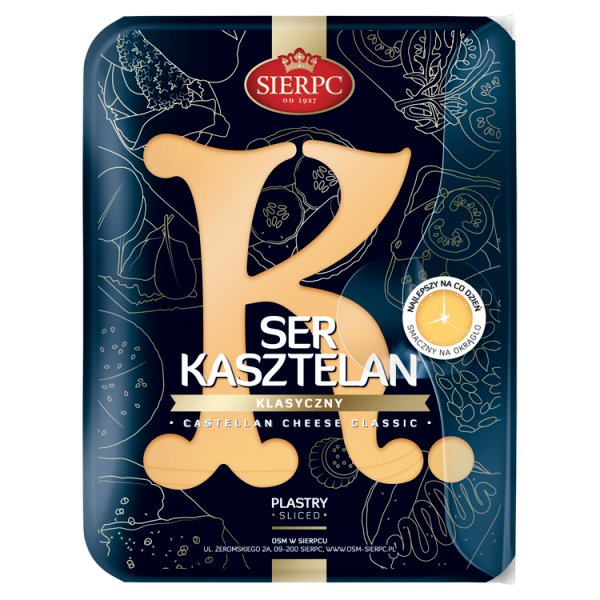 Sierpc Ser kasztelan klasyczny 150 g