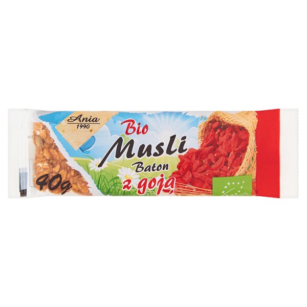 Ania Bio Musli Baton z goją 40 g