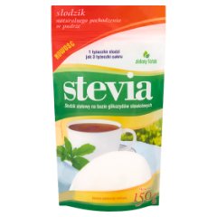 Zielony listek Słodzik stołowy Stevia 150 g