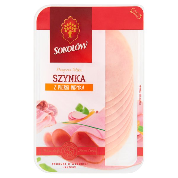 Sokołów Szynka z piersi indyka 120 g