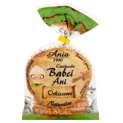 Ciastka Ania bez cukru Babci Ani orkiszowe naturalne 100g 