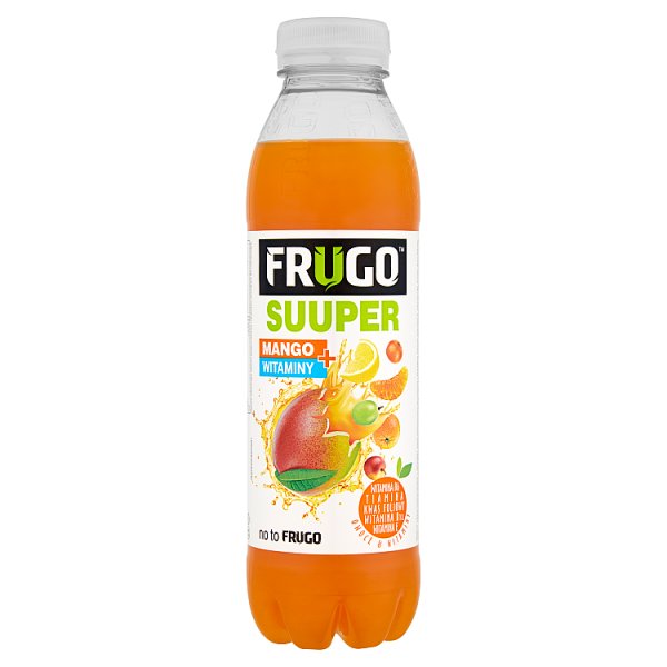 Frugo Suuper Mango + witaminy Napój wieloowocowy niegazowany 500 ml