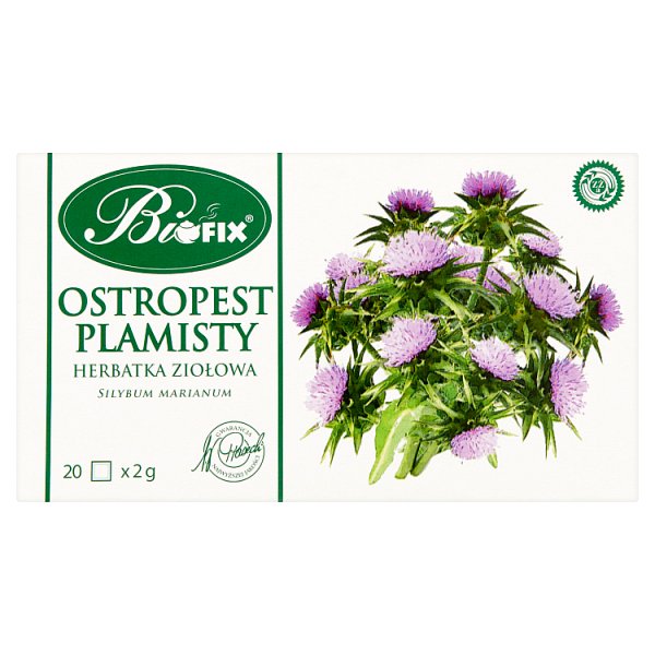 Bifix Herbatka ziołowa ostropest plamisty 40 g (20 x 2 g)