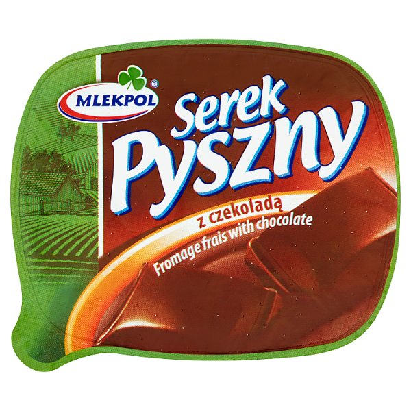 Mlekpol Pyszny Serek z czekoladą 140 g