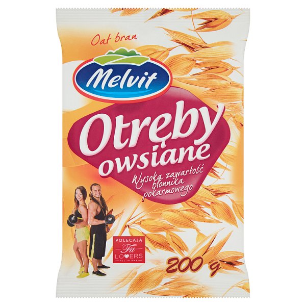 Melvit Otręby owsiane 200 g