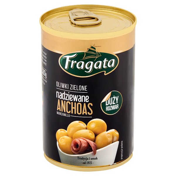 Fragata Oliwki zielone nadziewane anchoas 300 g