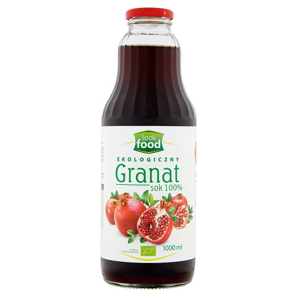 Look Food Ekologiczny sok 100% granat 1000 ml