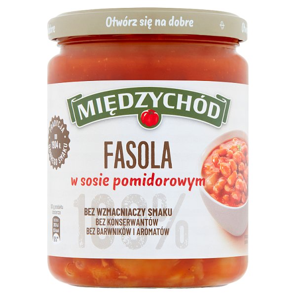 Międzychód Fasola w sosie pomidorowym 500 g