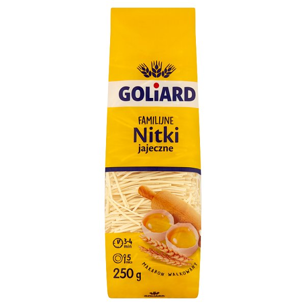 Goliard Makaron familijny nitki jajeczne 250 g